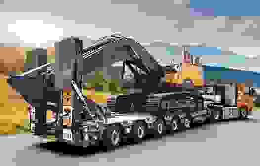 Негабаритная перевозка с учетом высоты в Реже
